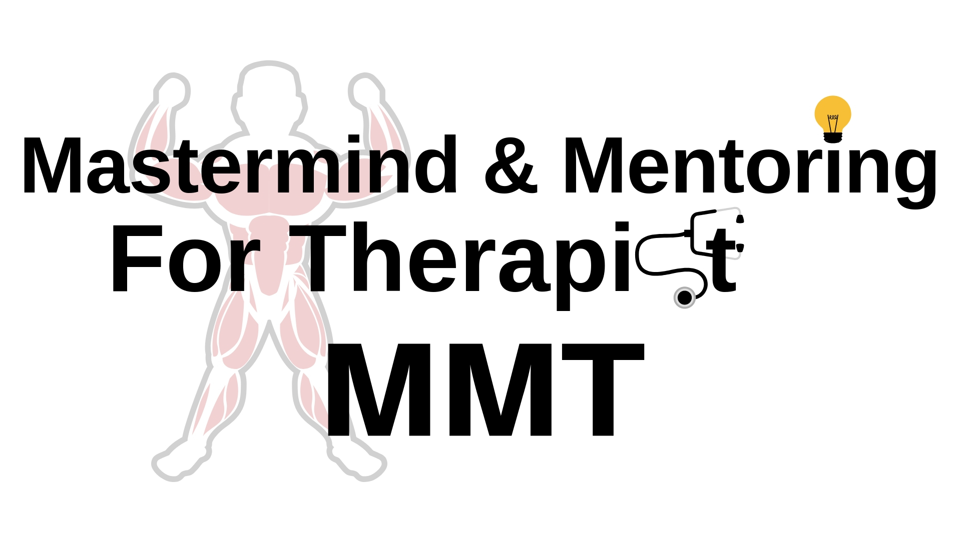 Mastermind and mentoring for therapist