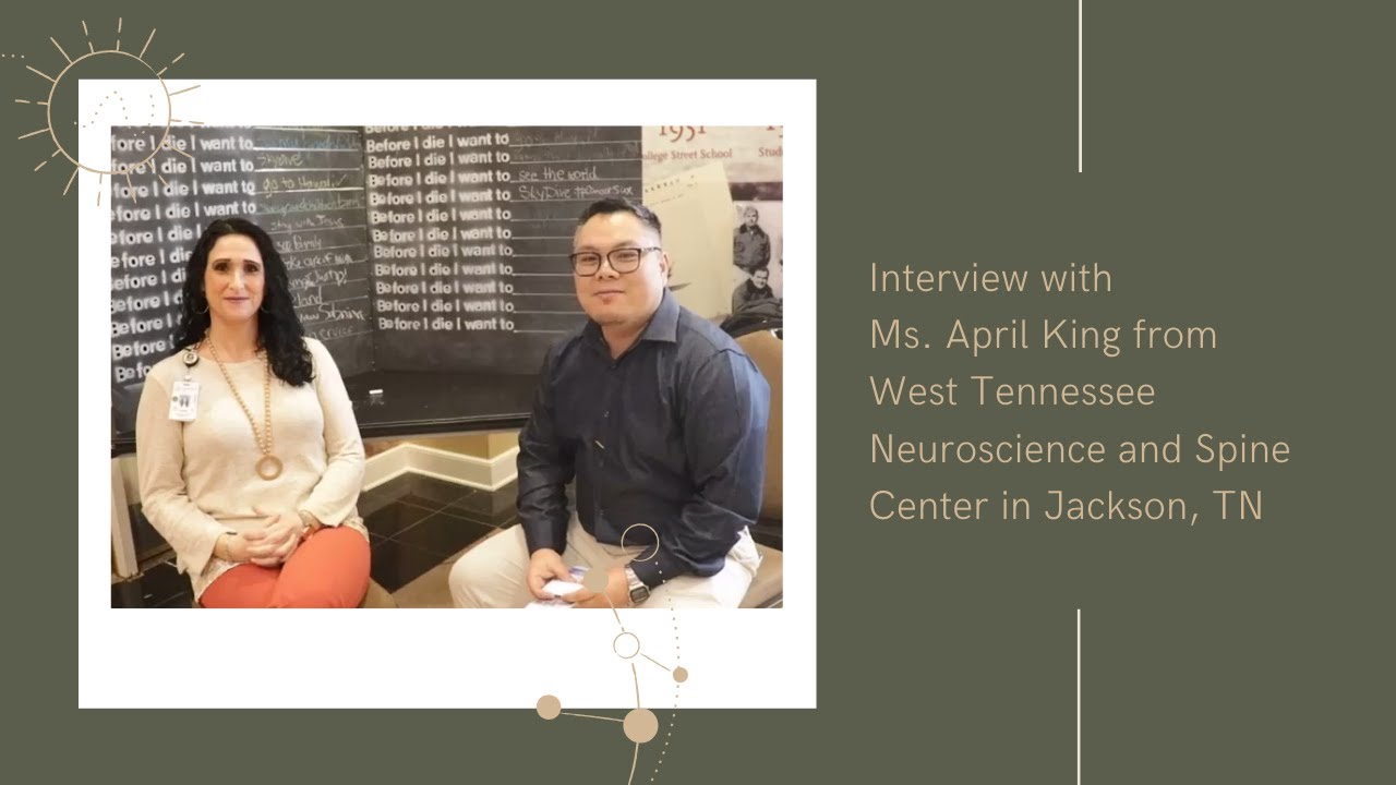 Interview with Ms. April King from West Tennessee Neuroscience and