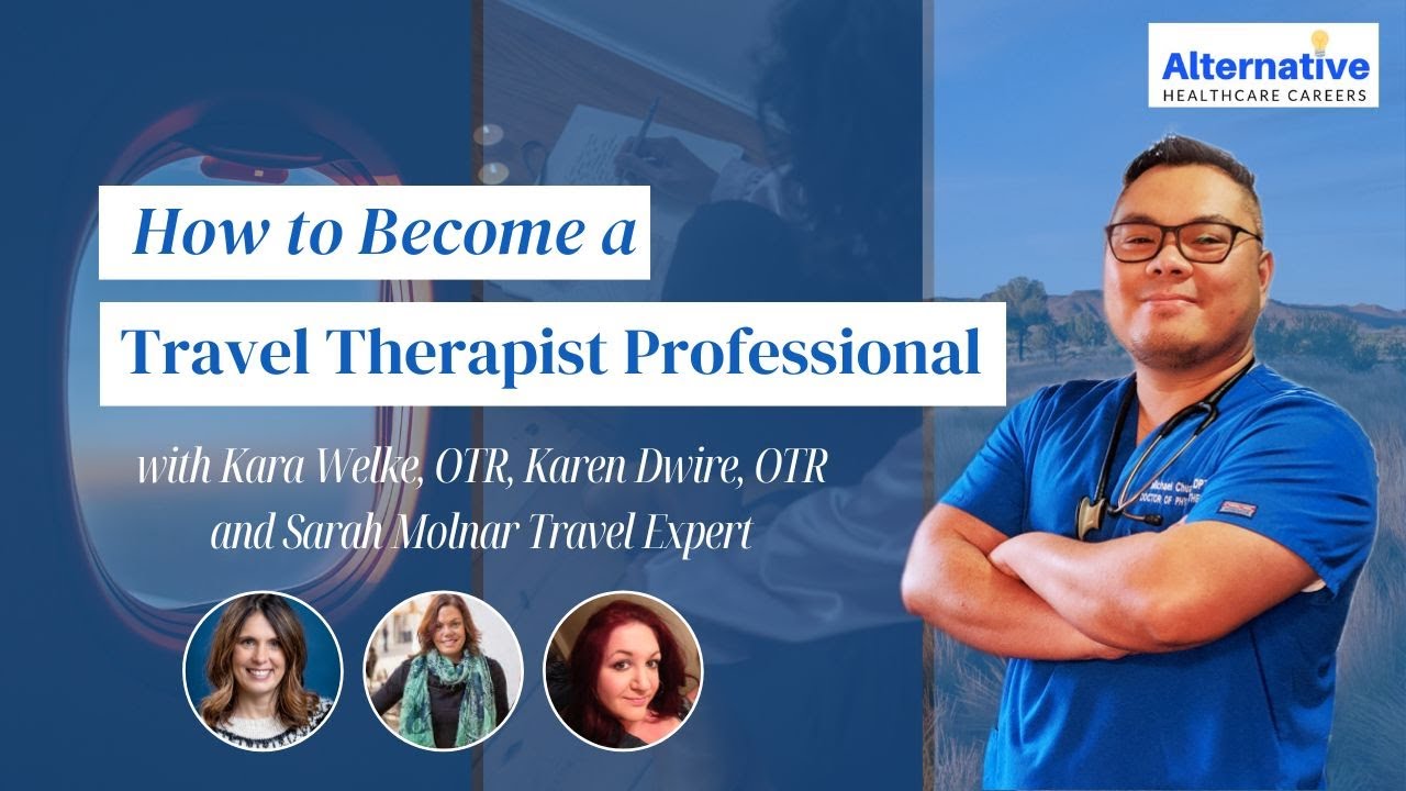 featured image of the podcast of How to Become a Travel Therapist Professional