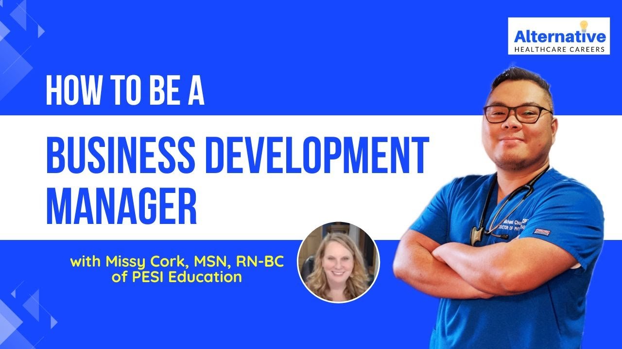 featured image of the podcast of How to be a Business Development Manager with Missy Cork, MSN, RN-BC of PESI Education