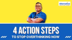 featured image of the podcast of 4 Action Steps To Stop Overthinking Now